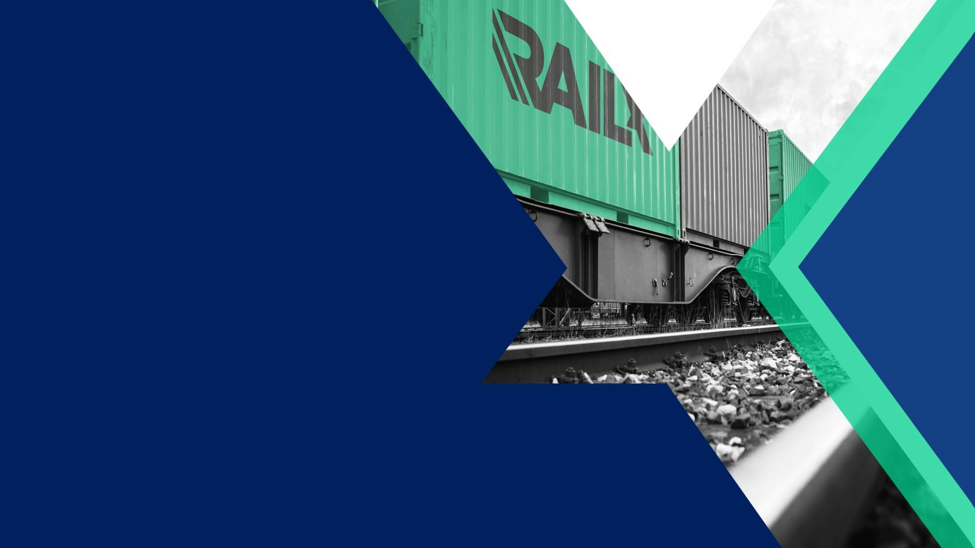 RailX cargo in a graphic design